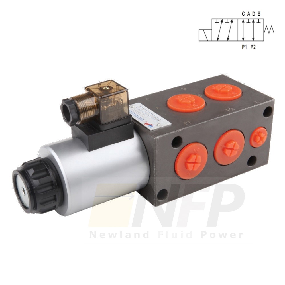 HI 6 Port Solenoid Diverter Valve (Stackable) 3/4" BSPP Newland